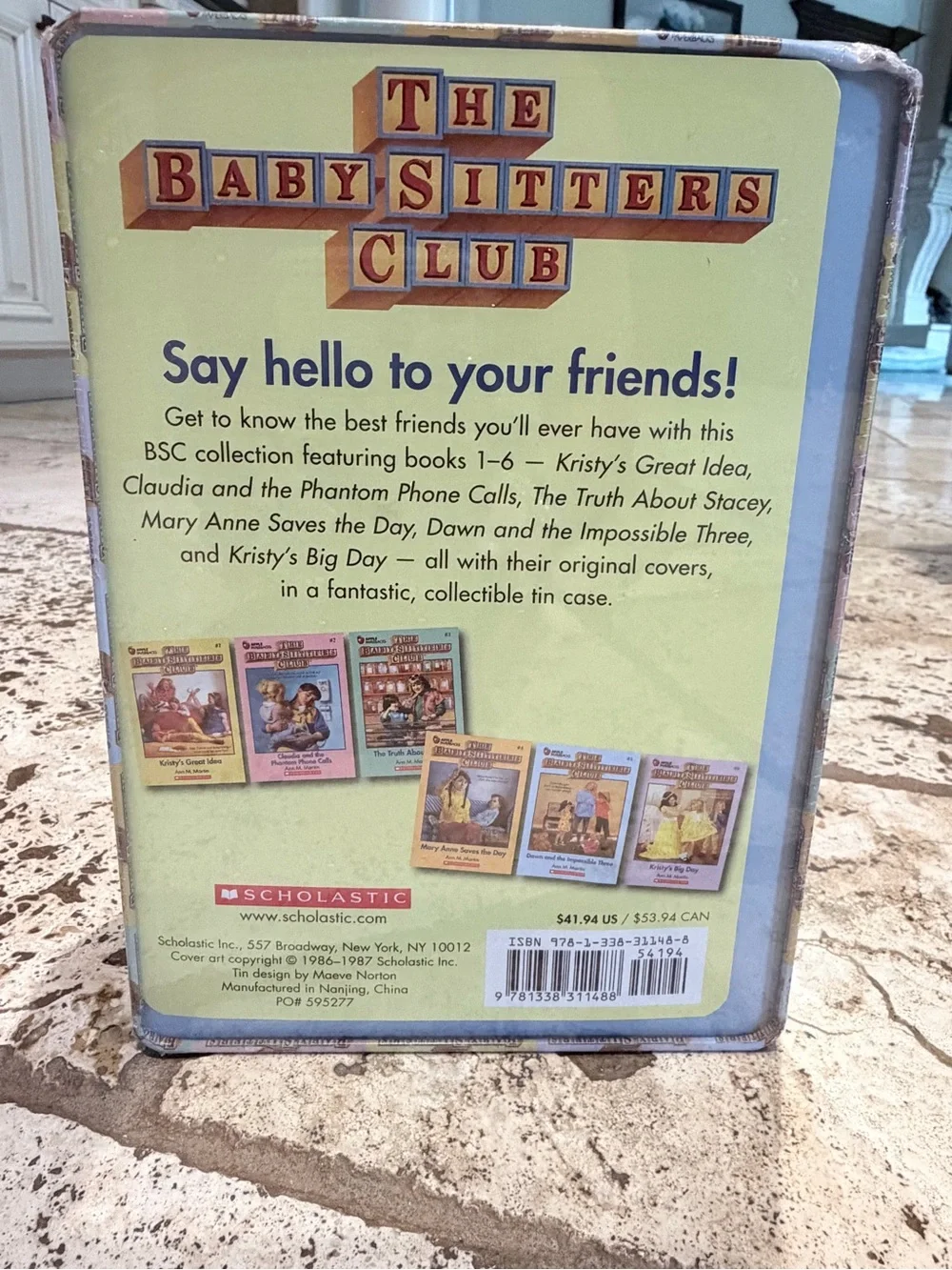 Scholastic The Baby-Sitters Club Book Collection - Blue Box